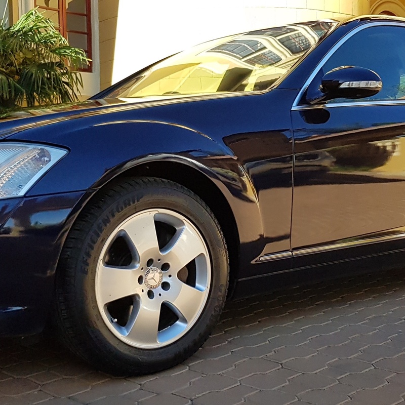 Professional Mercedes Benz 2-step paint correction and swirl removal service by Revelio Detailing in Midrand, Johannesburg